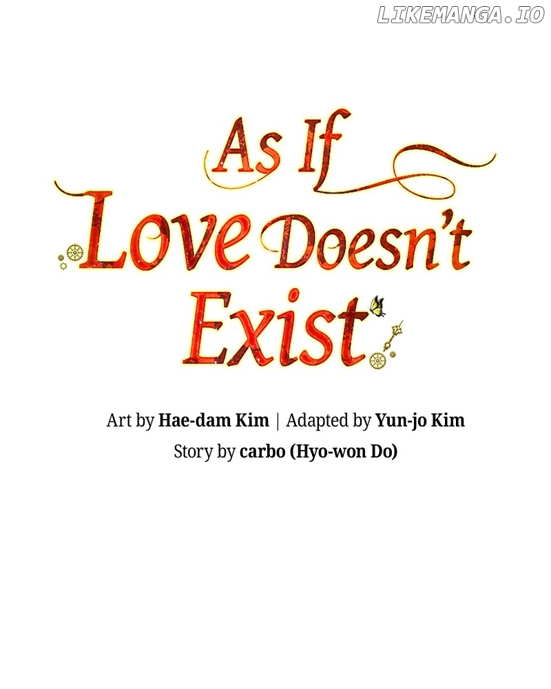 As If Love Doesn’t Exist Chapter 58 - page 1