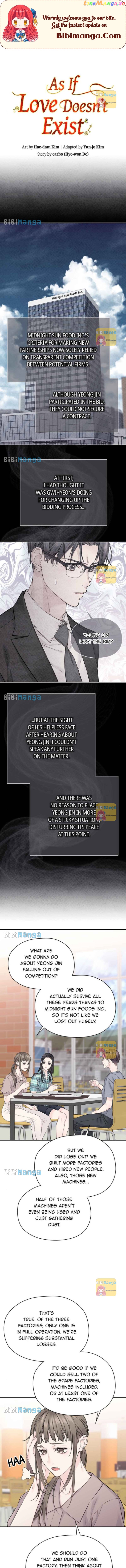 As If Love Doesn’t Exist Chapter 29 - page 1