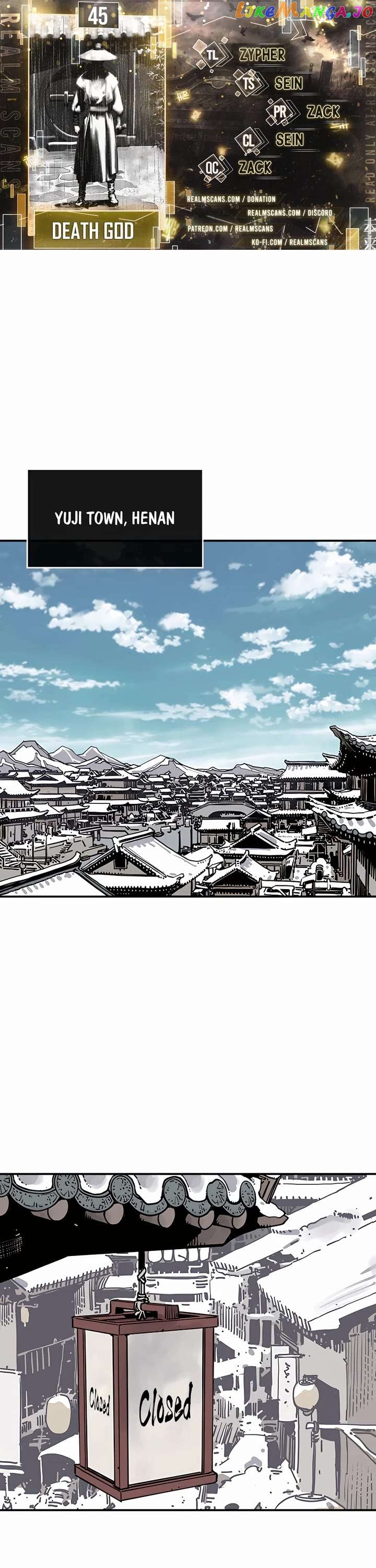 Death God Chapter 45 - page 1