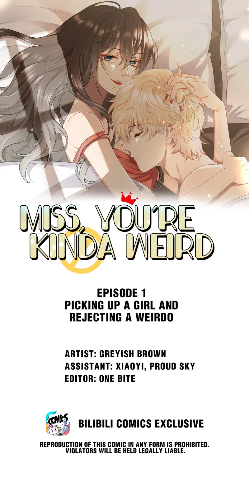 Miss, You're Kinda Weird Chapter 1 - page 1