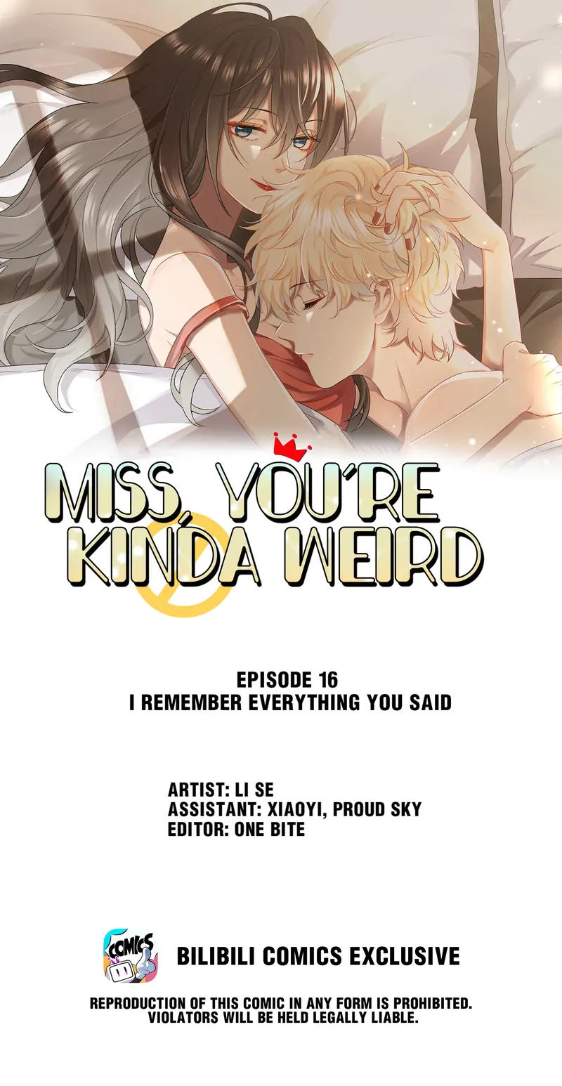 Miss, You're Kinda Weird Chapter 16 - page 1