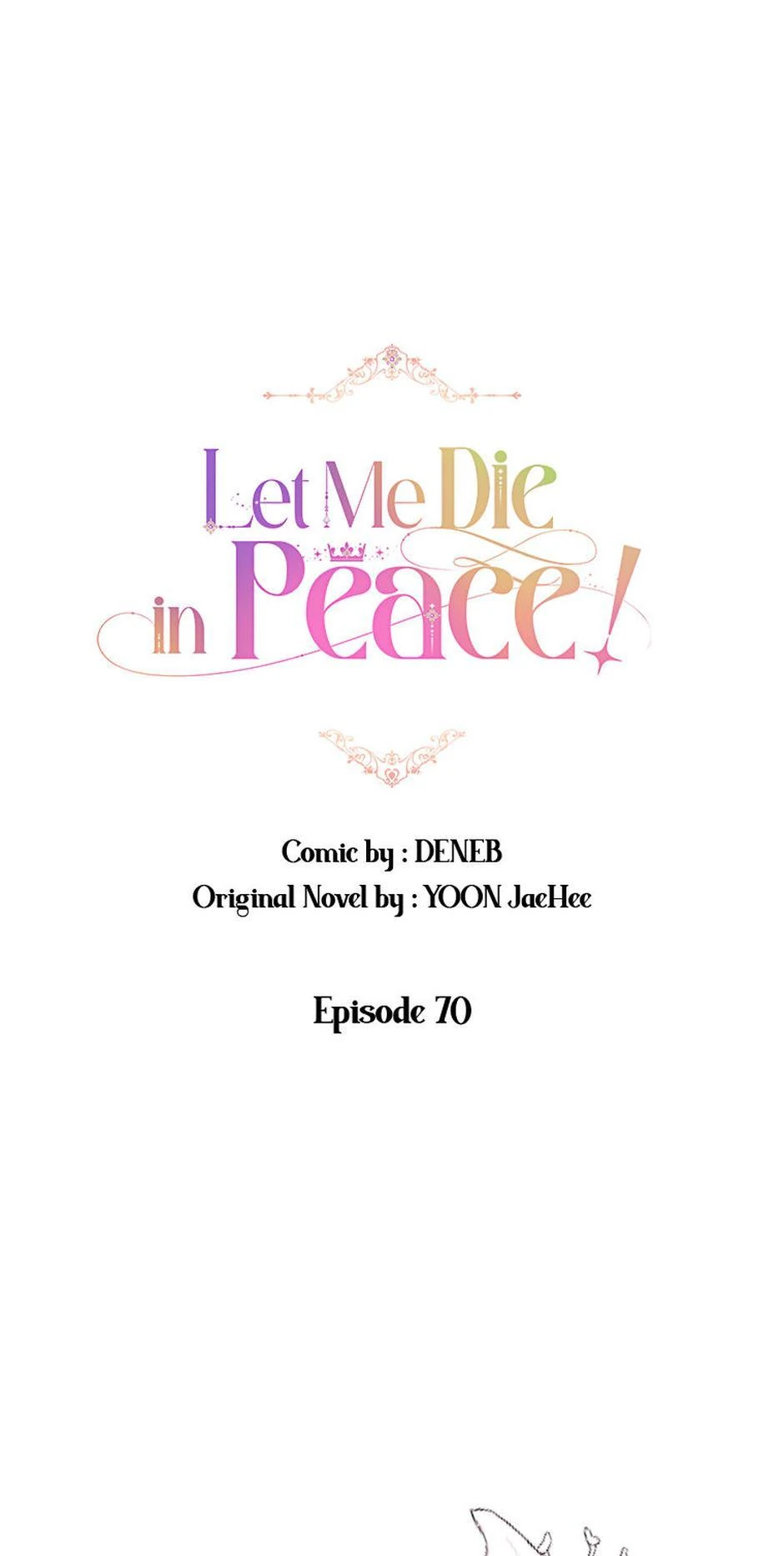 Let Me Die in Peace! Chapter 70 - page 1
