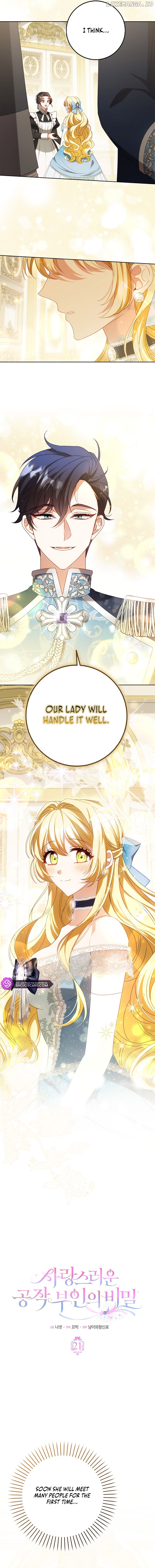 The secrets of the lovely duchess Chapter 21 - page 2