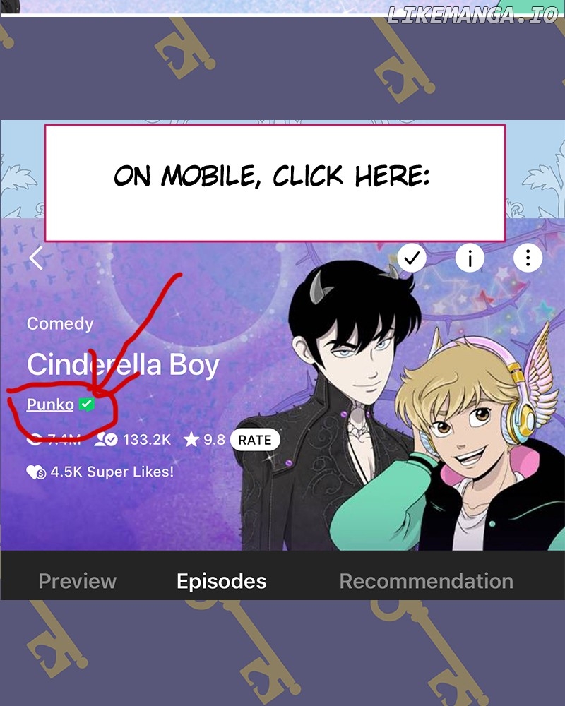 Cinderella Boy Chapter 67 - page 220