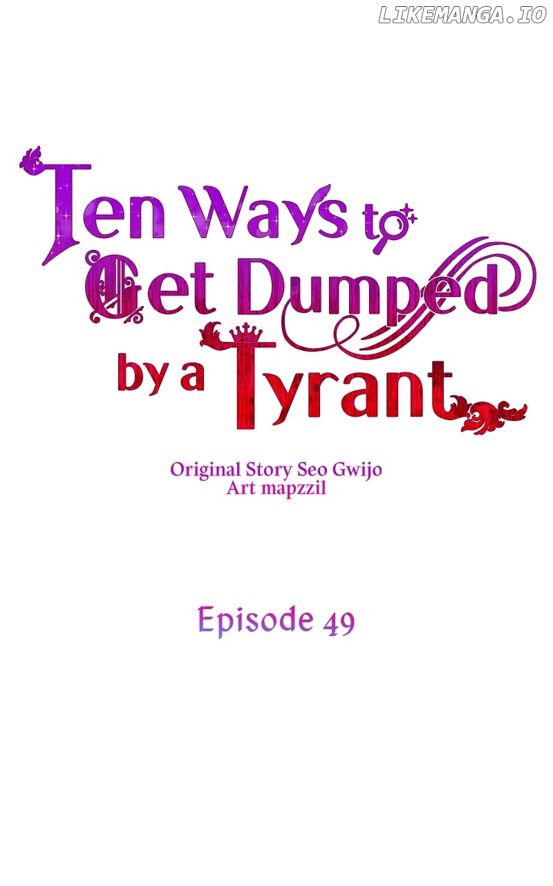 Ten Ways to Get Dumped by a Tyrant Chapter 49 - page 1