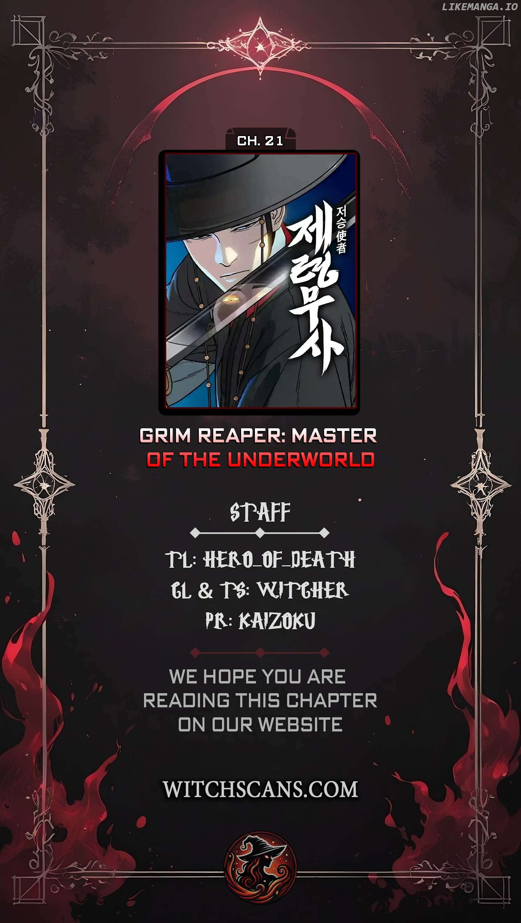 Grim Reaper: Master of the Underworld Chapter 21 - page 1