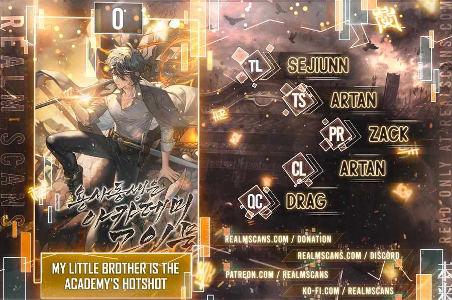 My Little Brother Is The Academy’s Hotshot Chapter 0.1 - page 1