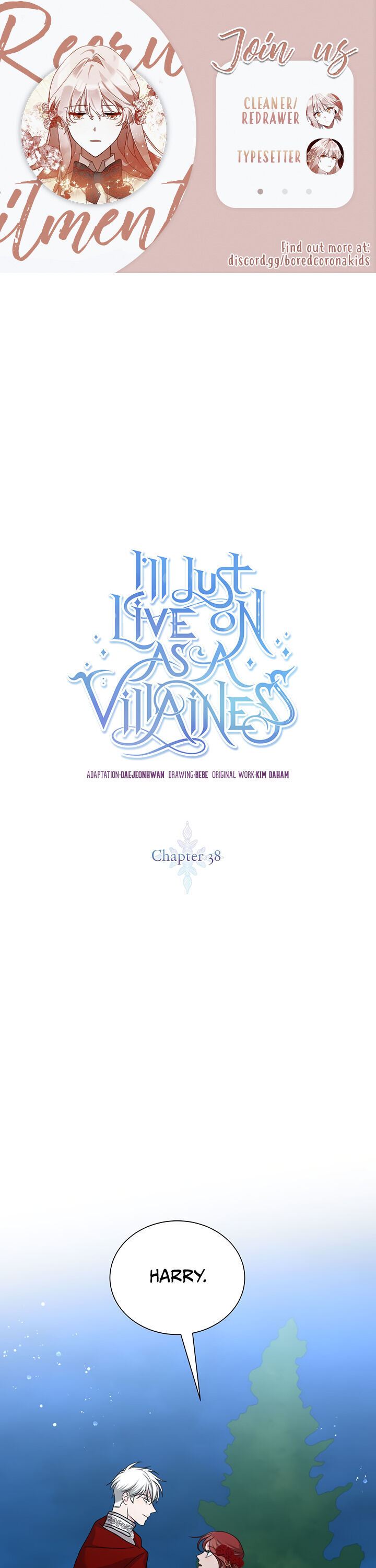 I’ll Just Live on as a Villainess Chapter 38 - page 1