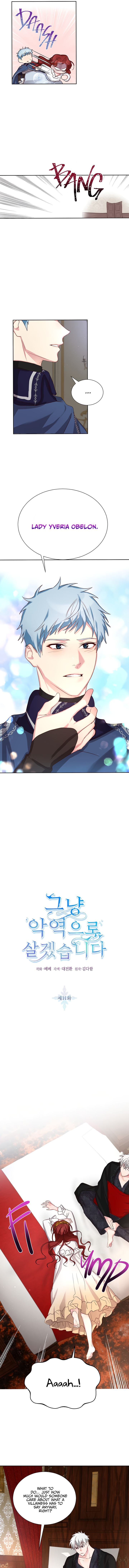 I’ll Just Live on as a Villainess Chapter 11 - page 6