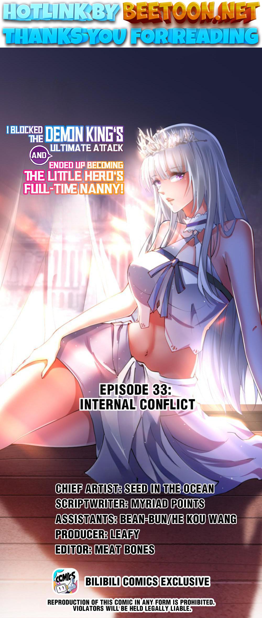 I, Who Blocked The Demon King’s Ultimate Attack, Ended Up As The Little Hero’s Nanny! Chapter 33 - page 1