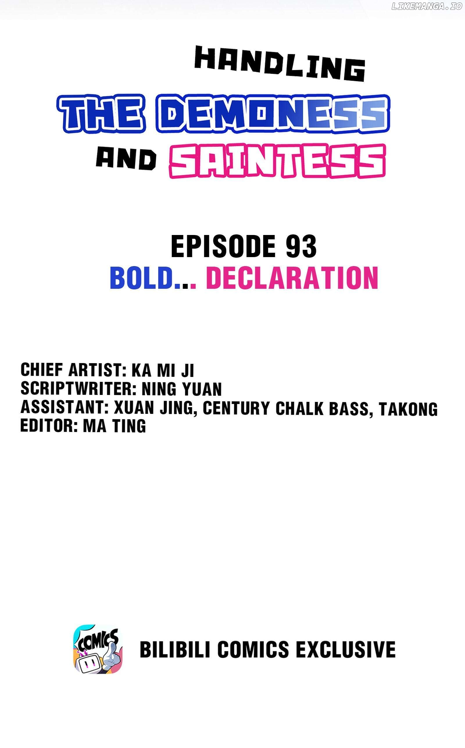 Handling The Demoness And Saintess Chapter 93 - page 2