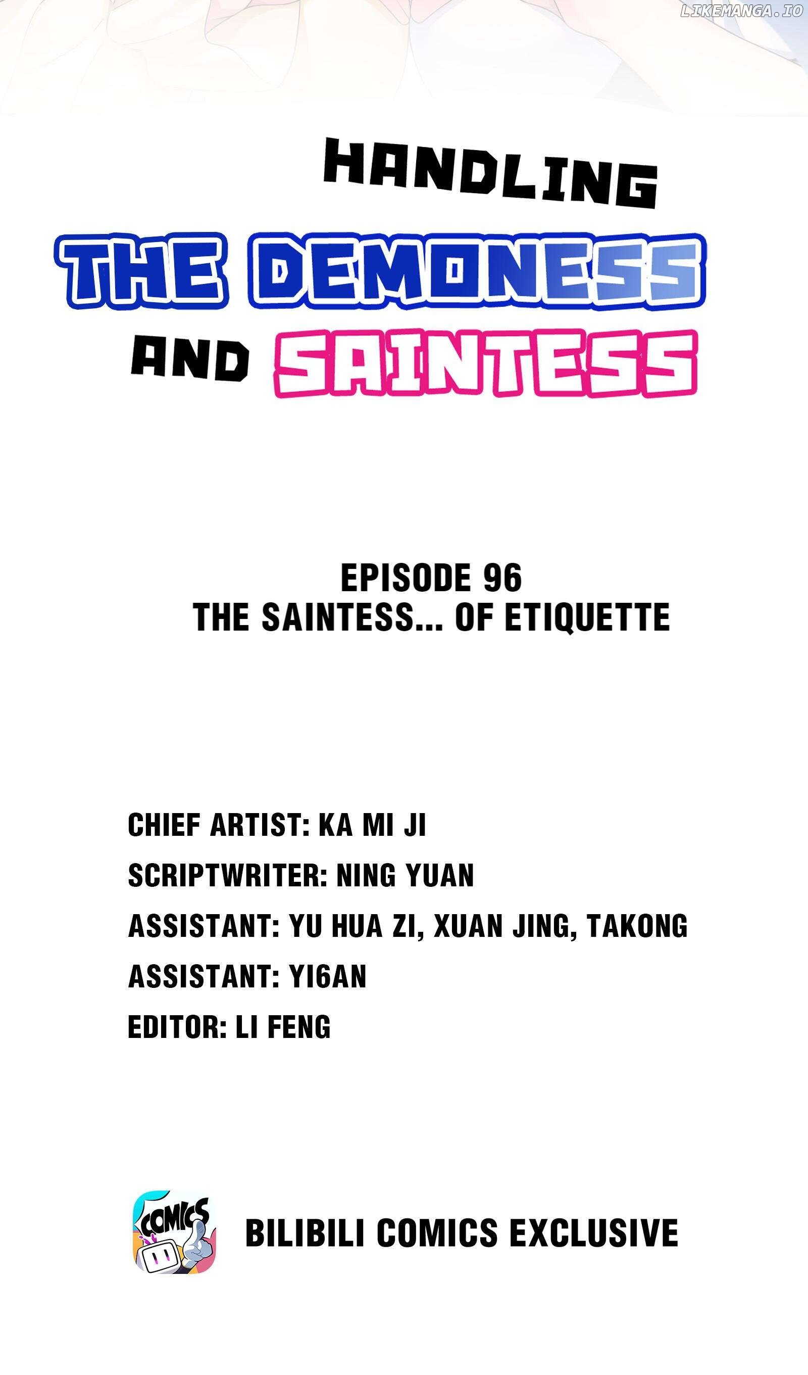 Handling The Demoness And Saintess Chapter 96 - page 2