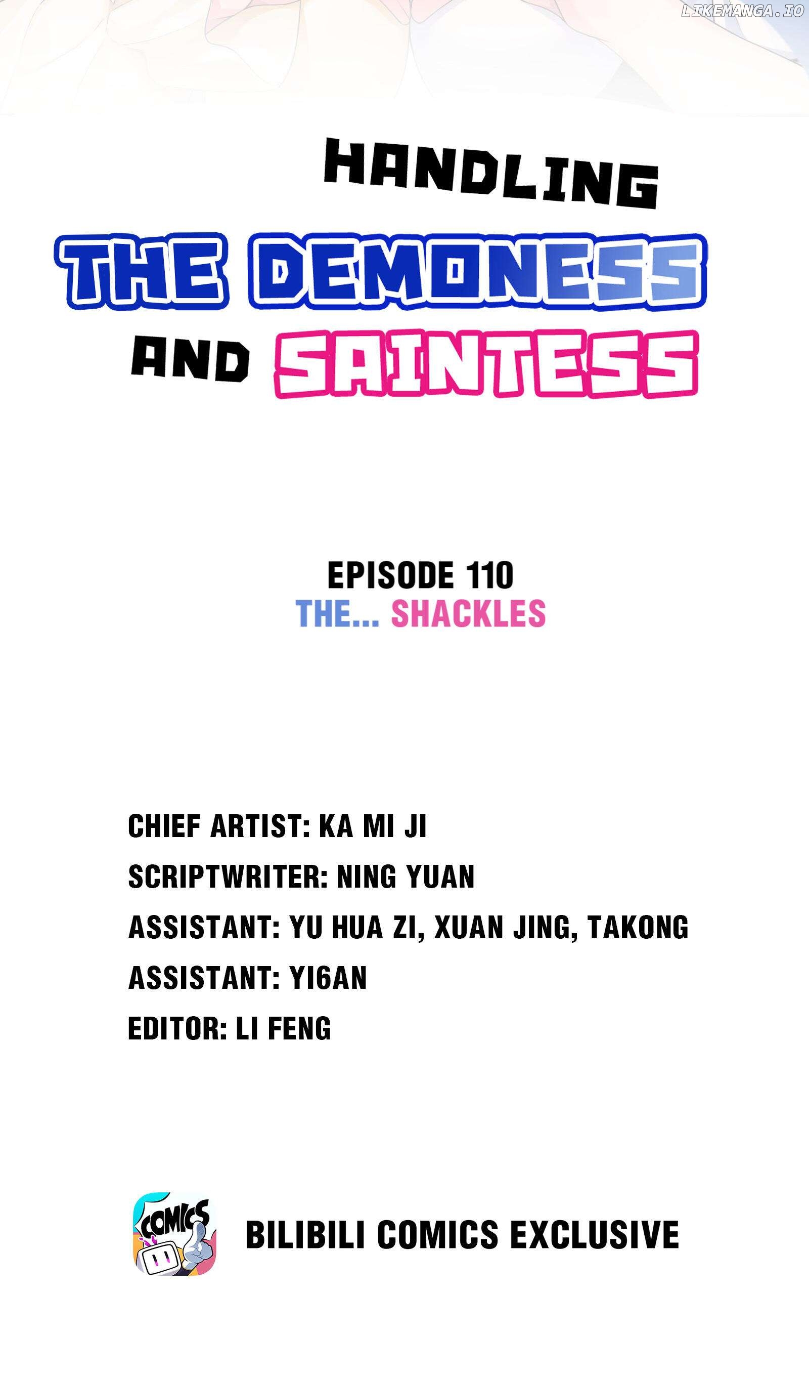 Handling The Demoness And Saintess Chapter 110 - page 2