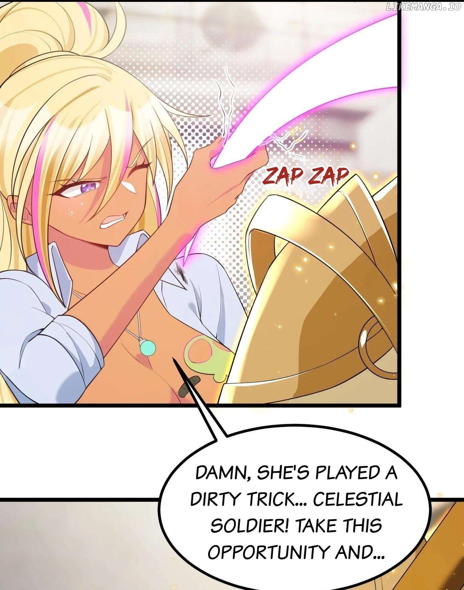 Handling The Demoness And Saintess Chapter 124 - page 34