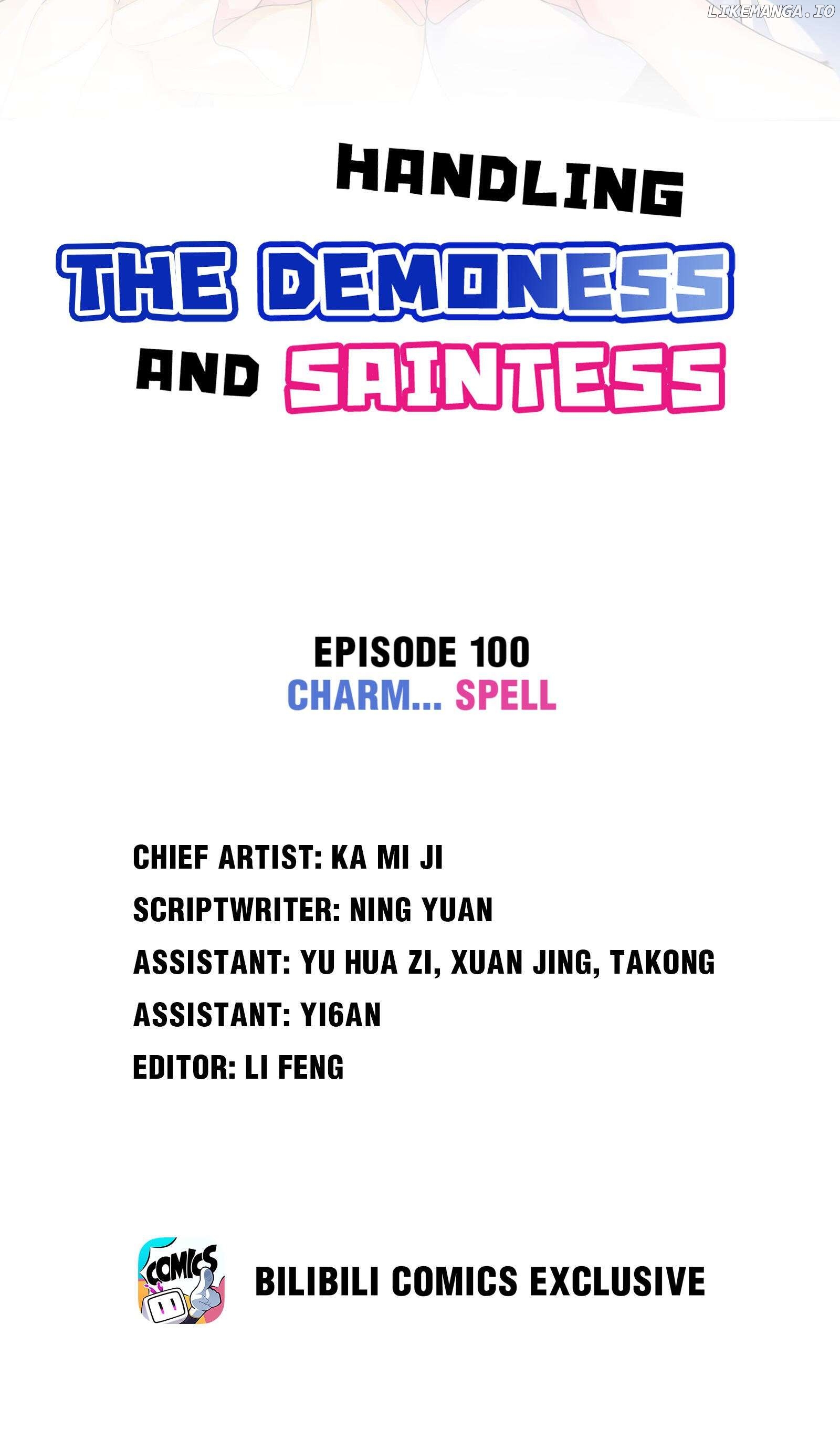 Handling The Demoness And Saintess Chapter 100 - page 2