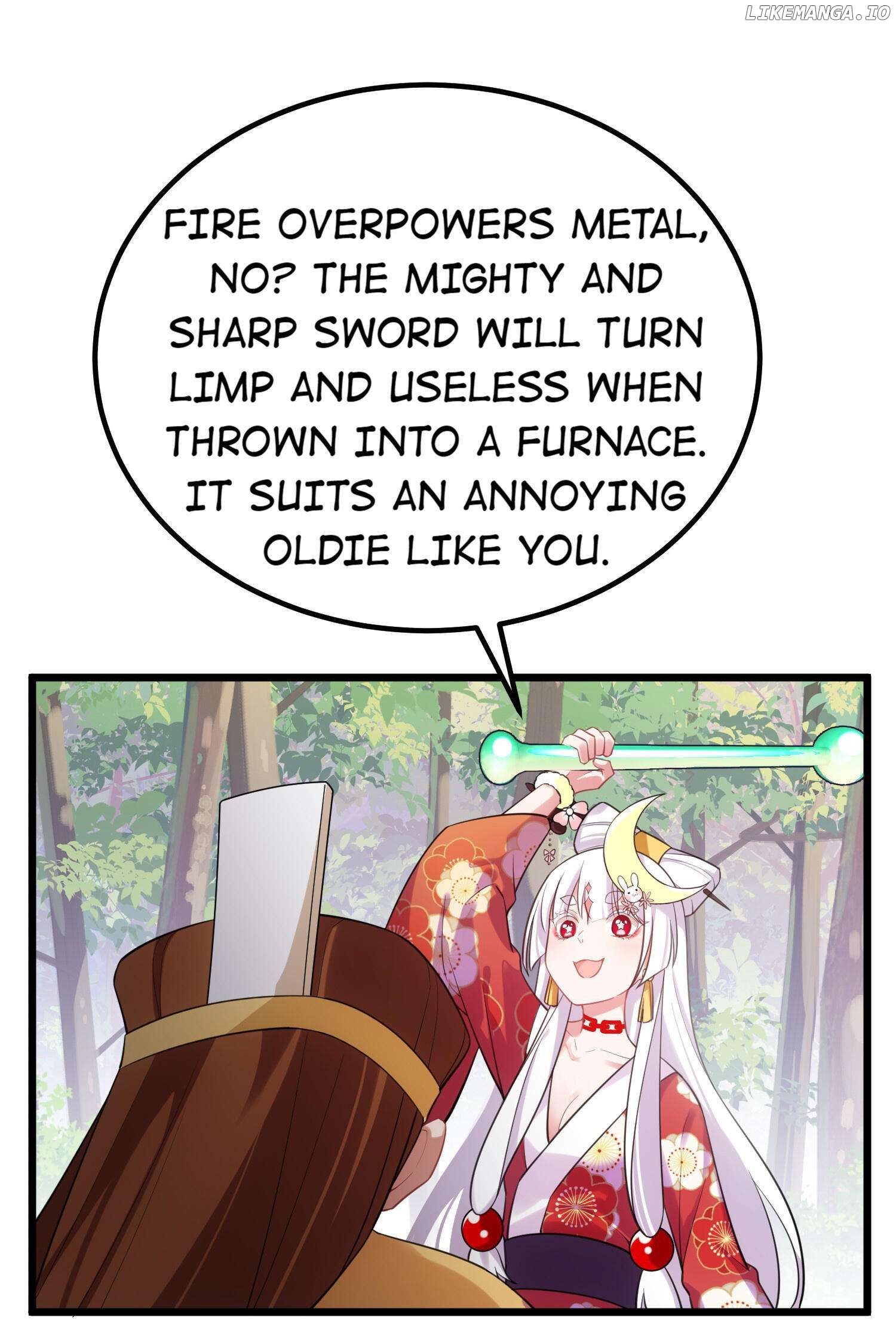 Handling The Demoness And Saintess Chapter 104 - page 58