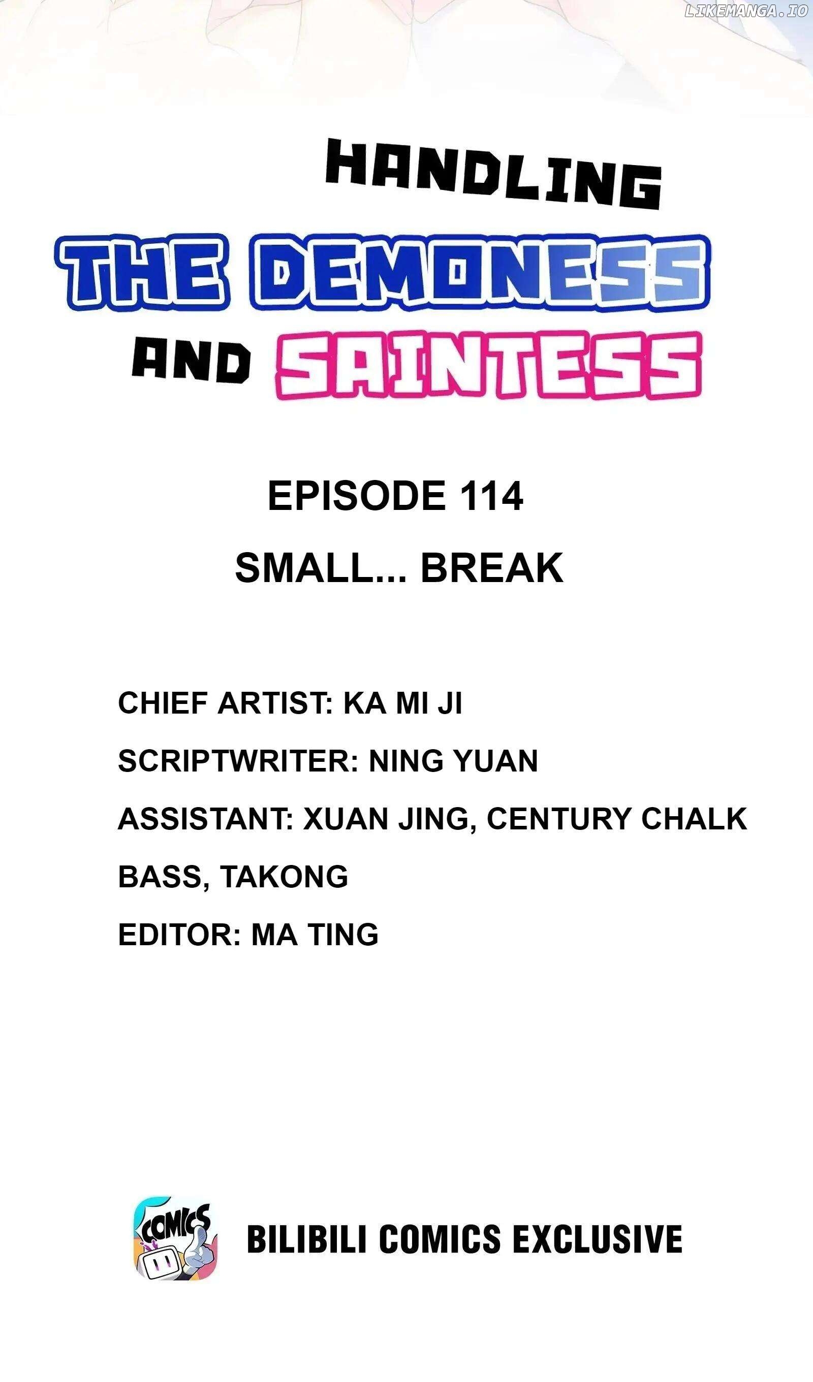 Handling The Demoness And Saintess Chapter 116 - page 2