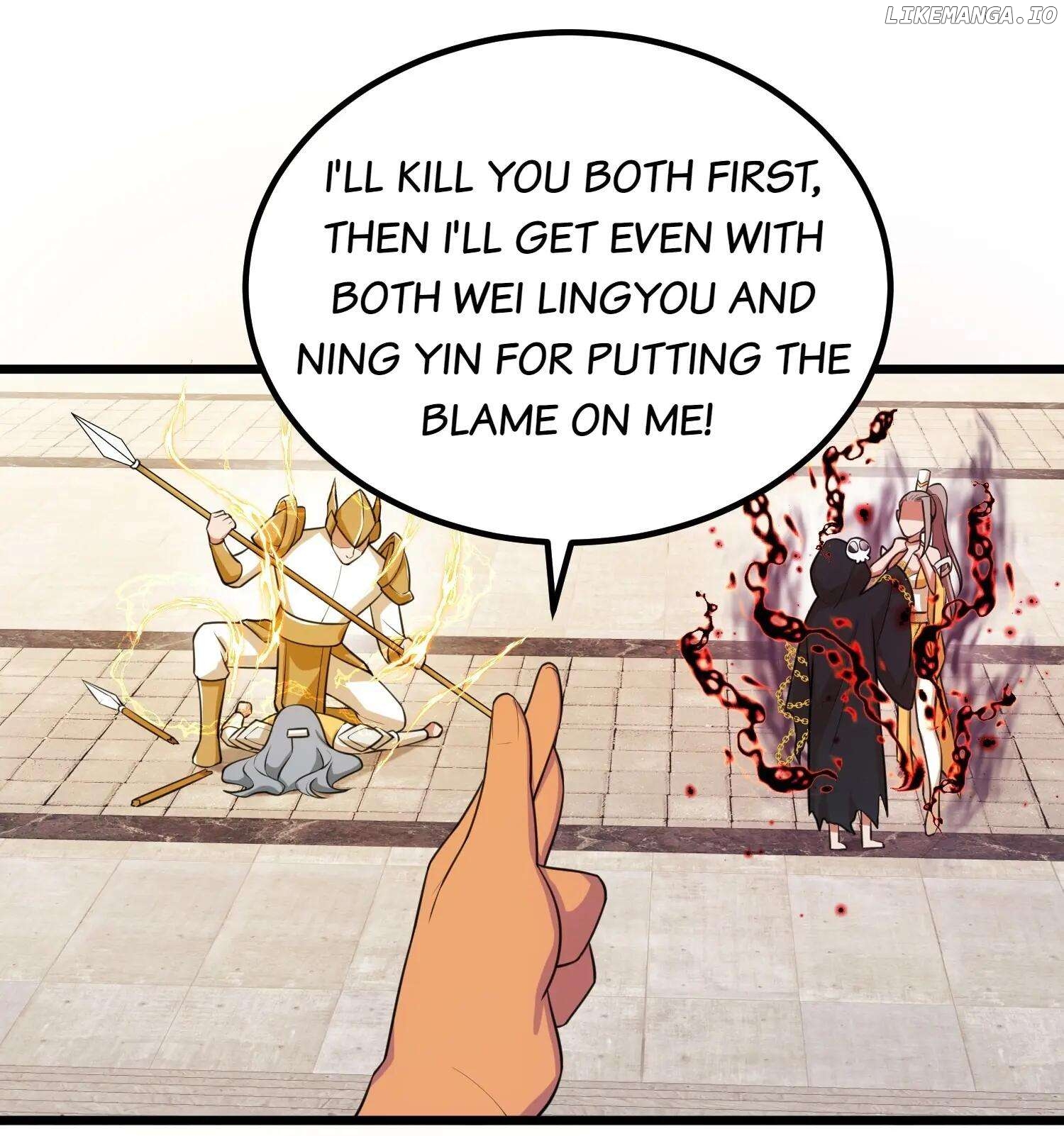 Handling The Demoness And Saintess Chapter 115 - page 20