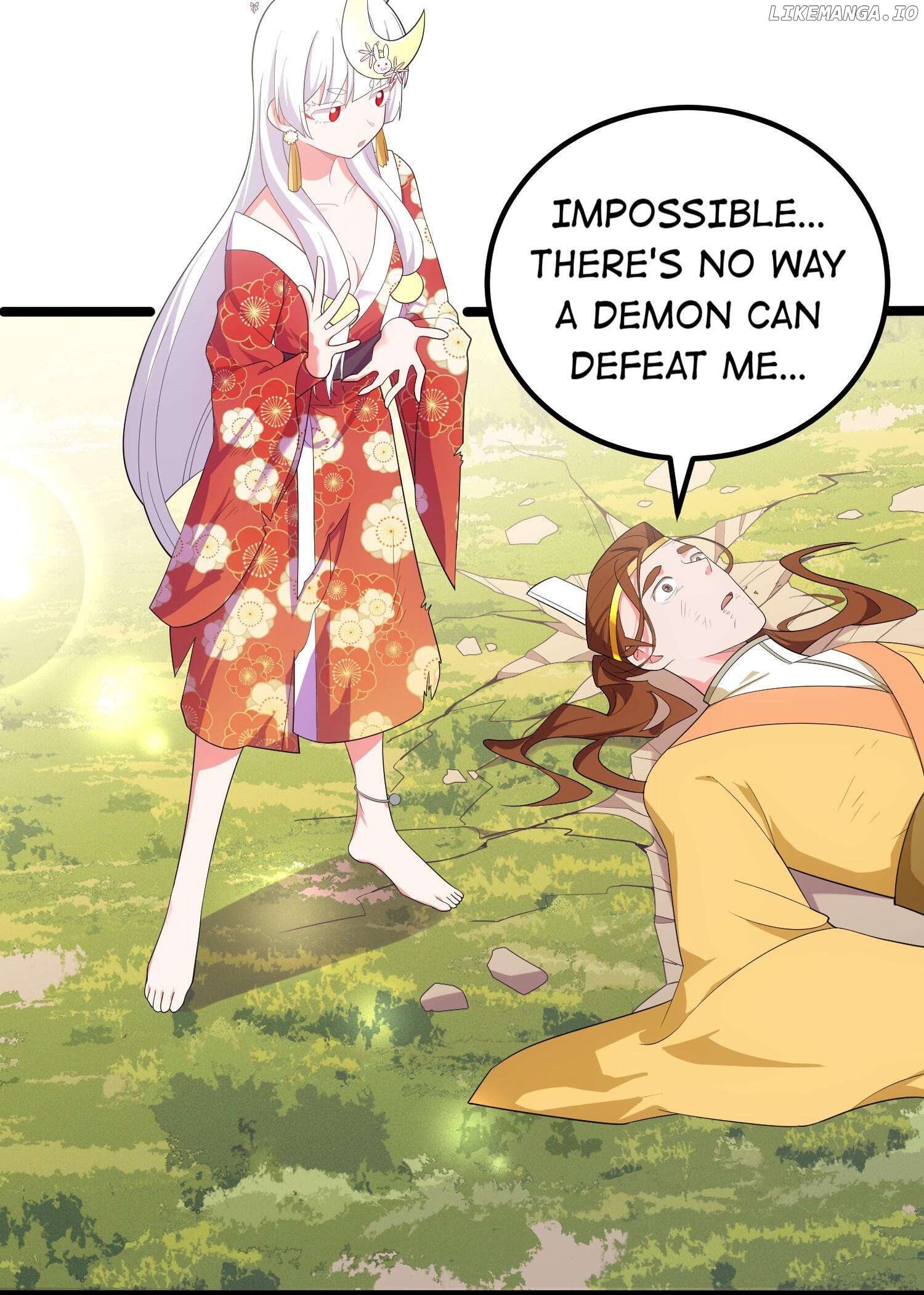 Handling The Demoness And Saintess Chapter 107 - page 54
