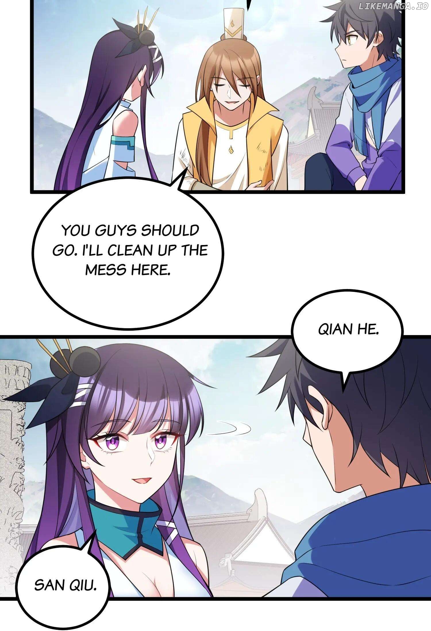 Handling The Demoness And Saintess Chapter 112 - page 34