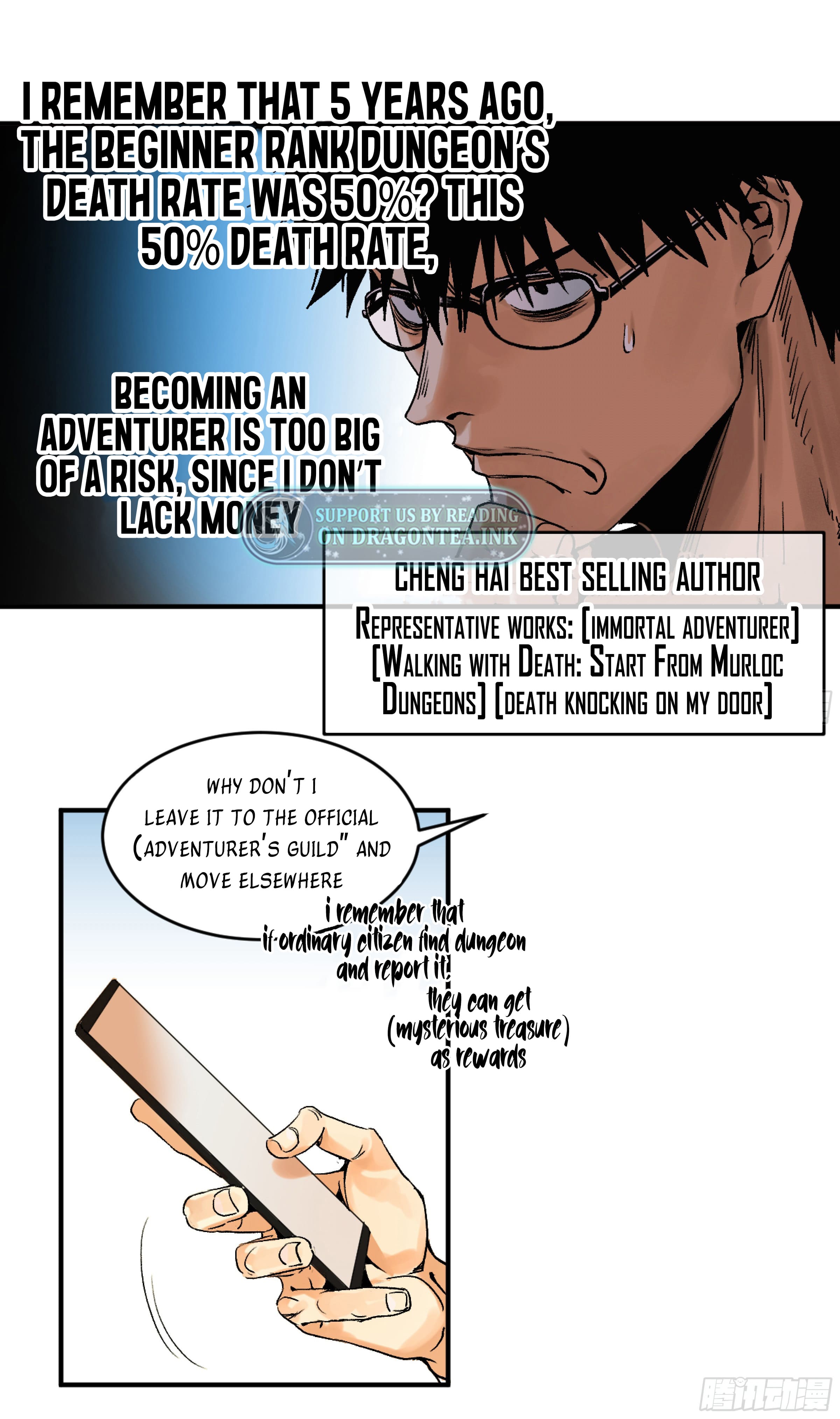 Walking with Death: Start From Murloc Dungeons Chapter 1 - page 8
