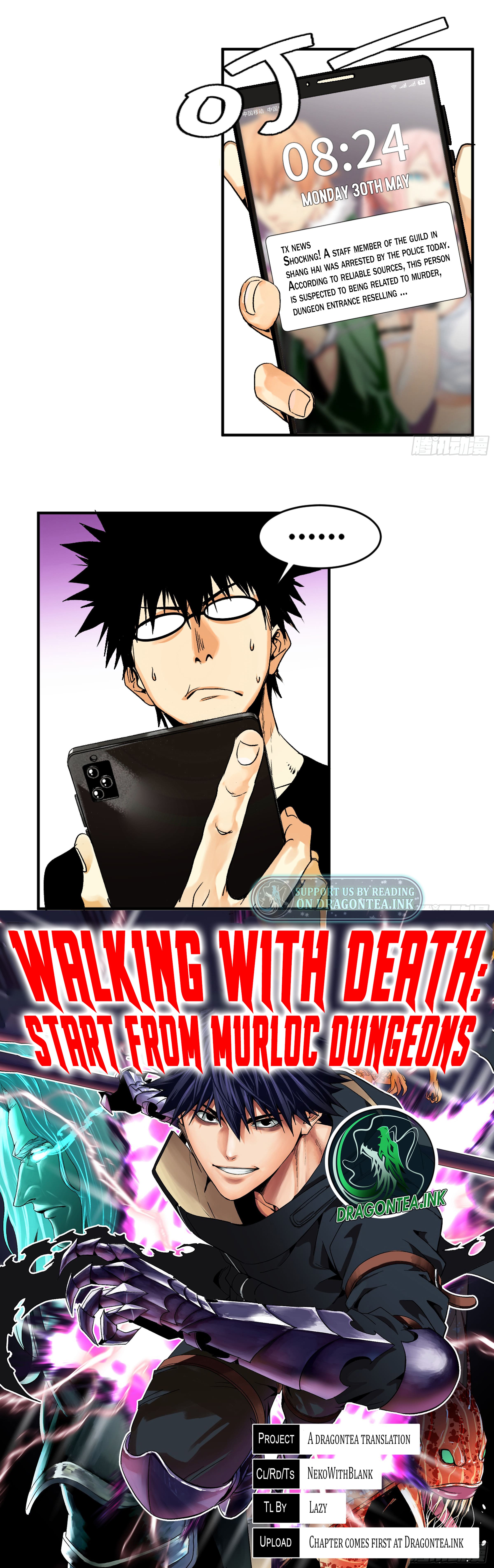 Walking with Death: Start From Murloc Dungeons Chapter 1 - page 9