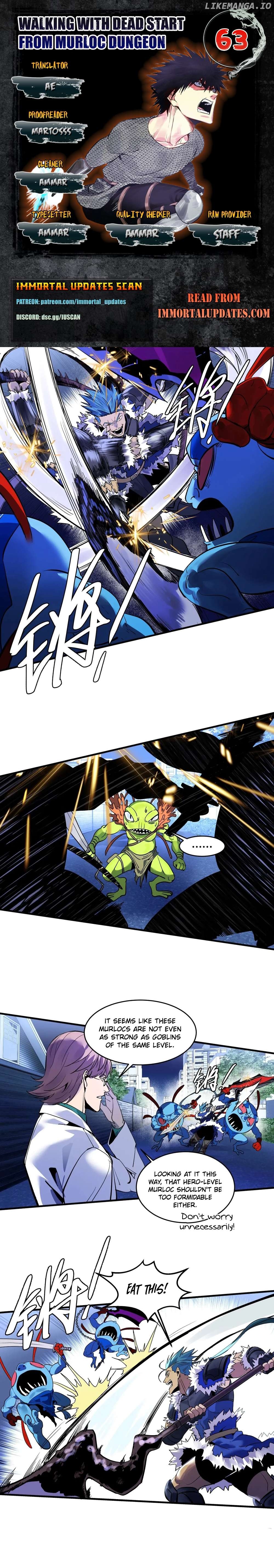 Walking with Death: Start From Murloc Dungeons Chapter 63 - page 1