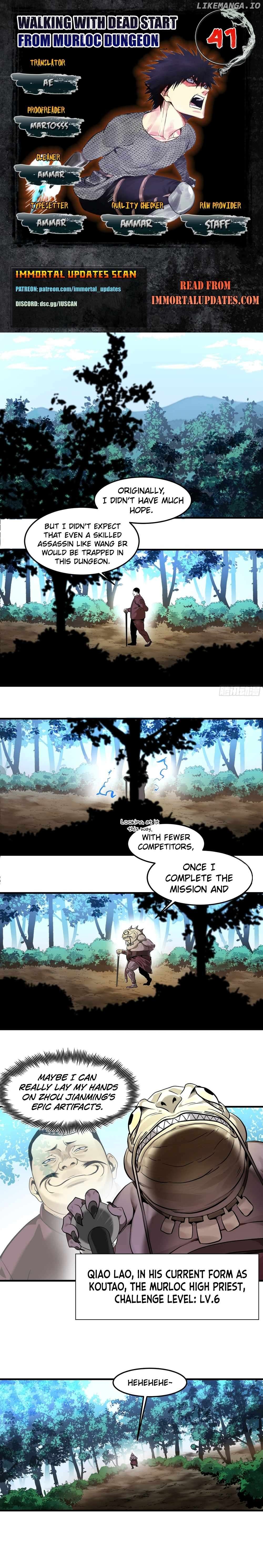 Walking with Death: Start From Murloc Dungeons Chapter 41 - page 1