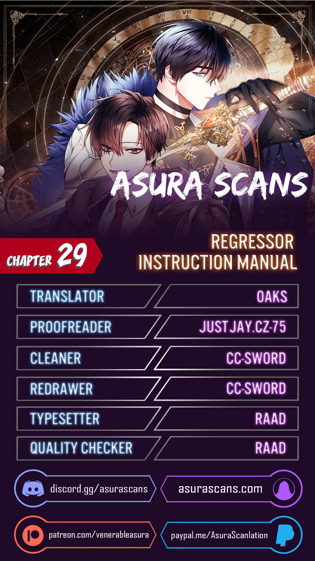 Regressor Instruction Manual chapter 29 - page 1