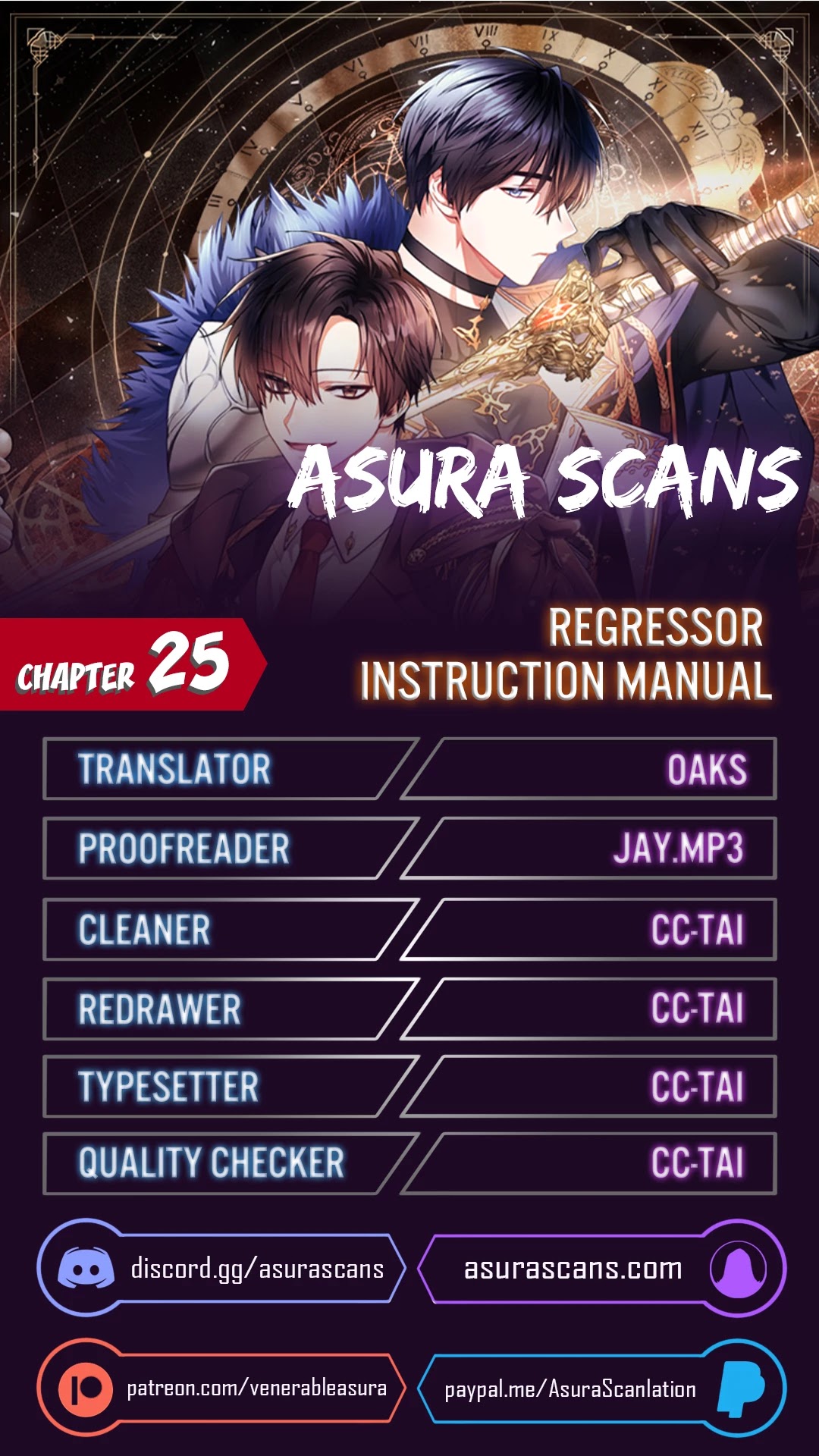 Regressor Instruction Manual chapter 25 - page 1