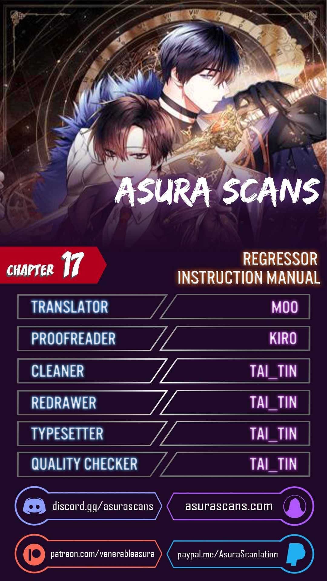 Regressor Instruction Manual chapter 17 - page 1