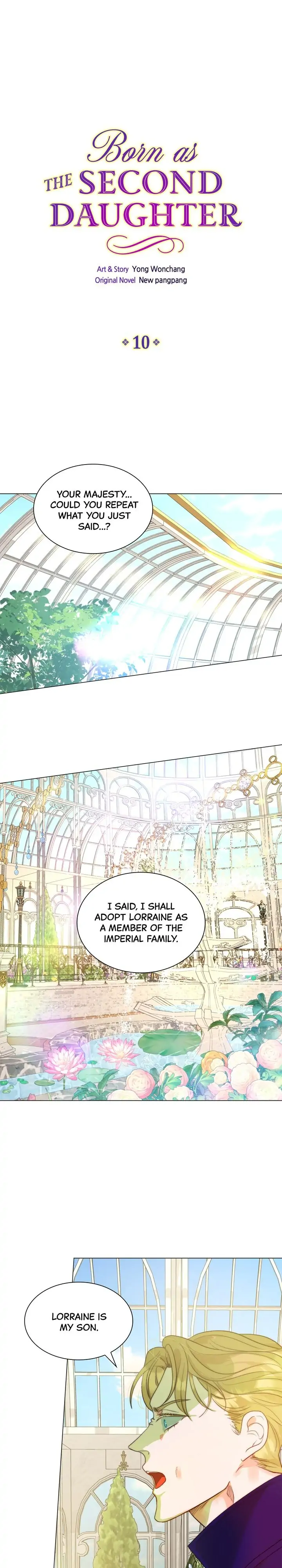 Born as the Second Daughter Chapter 10 - page 1