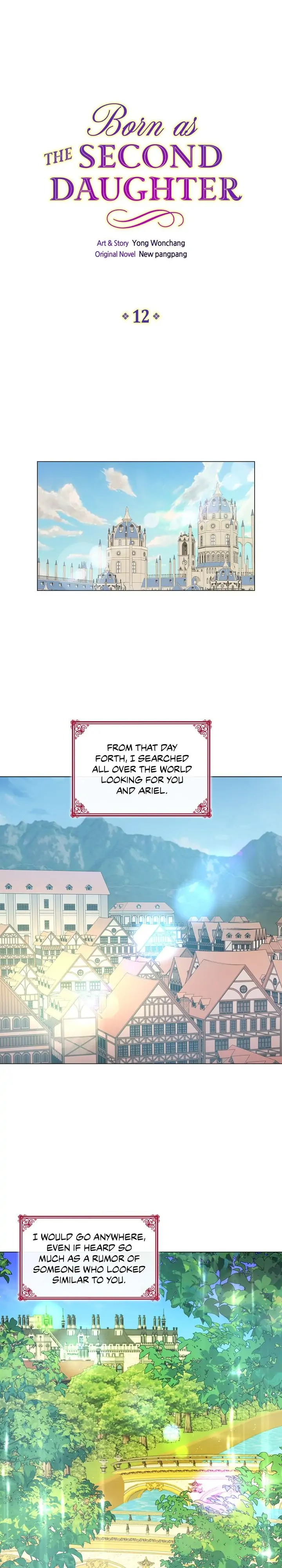 Born as the Second Daughter Chapter 12 - page 1
