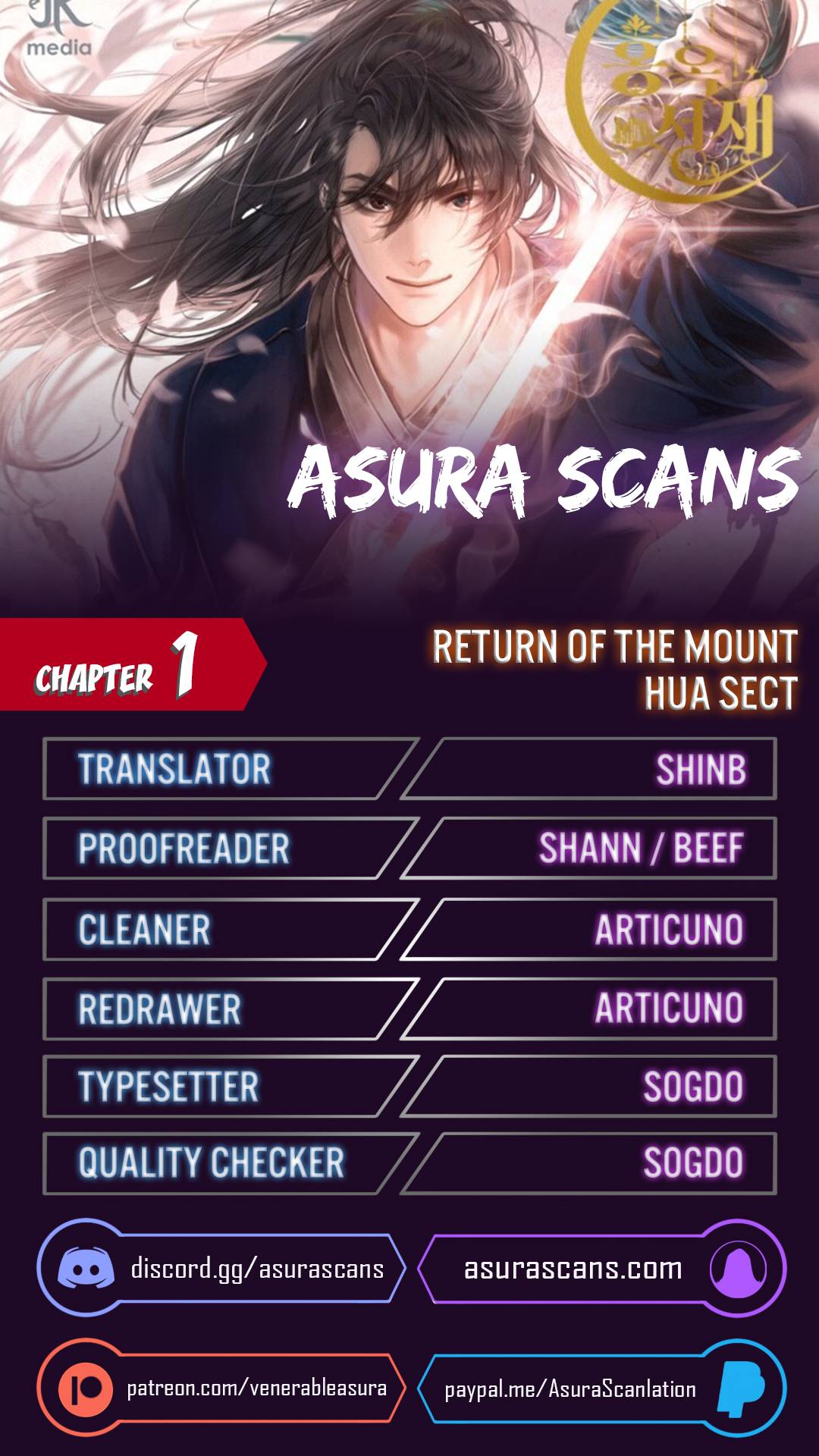 Return of the Mount Hua Sect chapter 1 - page 1