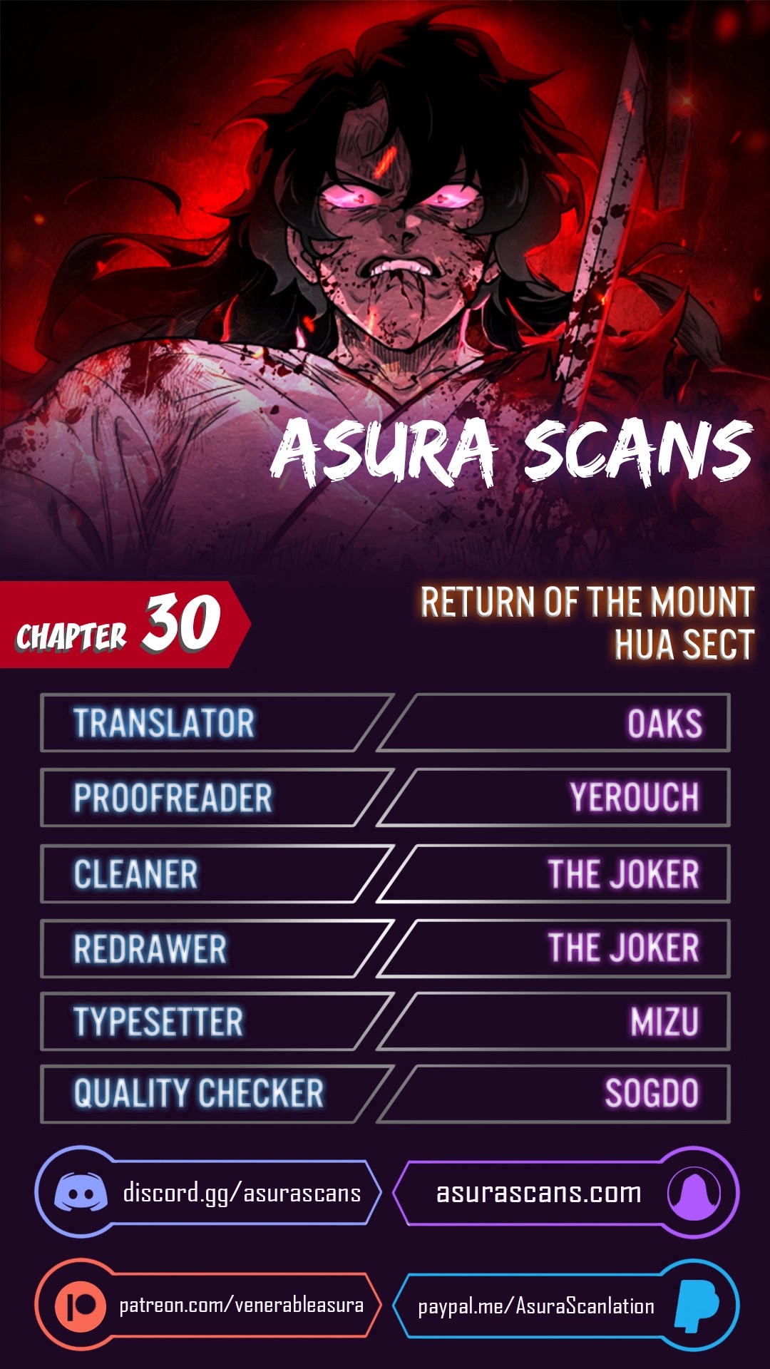 Return of the Mount Hua Sect chapter 30 - page 1