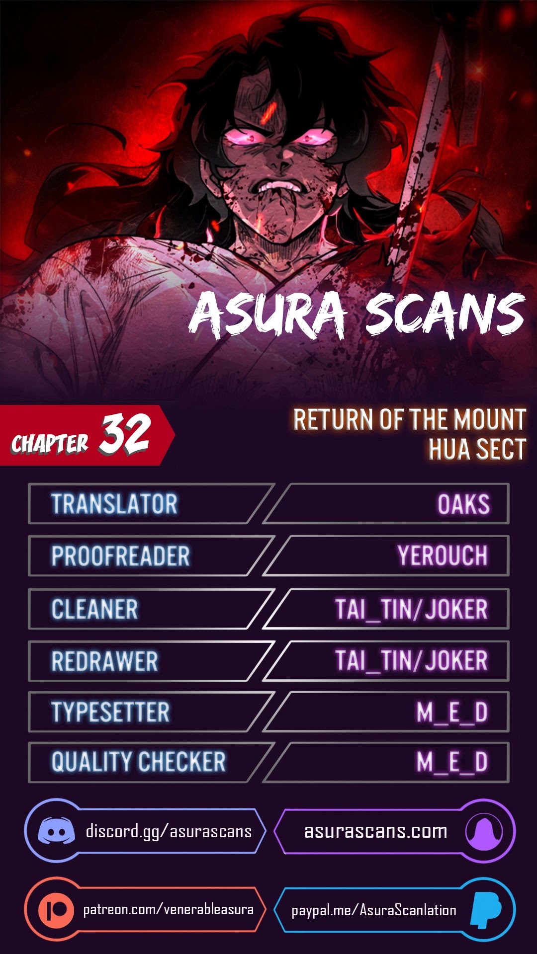 Return of the Mount Hua Sect chapter 32 - page 1