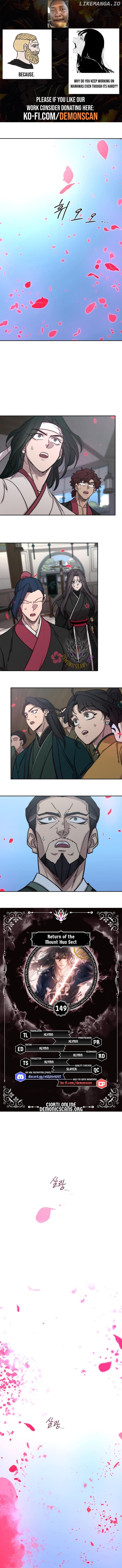 Return of the Mount Hua Sect Chapter 149 - page 1