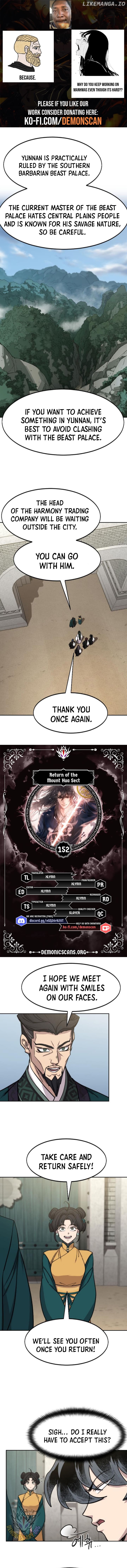 Return of the Mount Hua Sect Chapter 152 - page 1