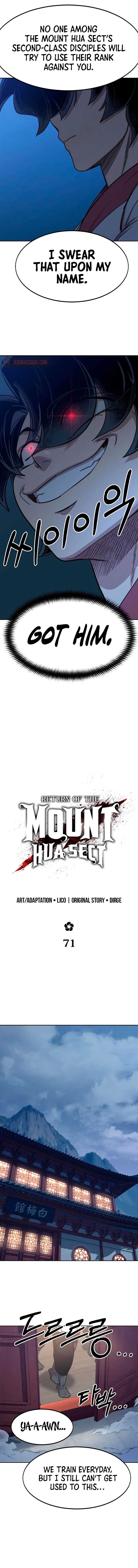 Return of the Mount Hua Sect chapter 71 - page 8