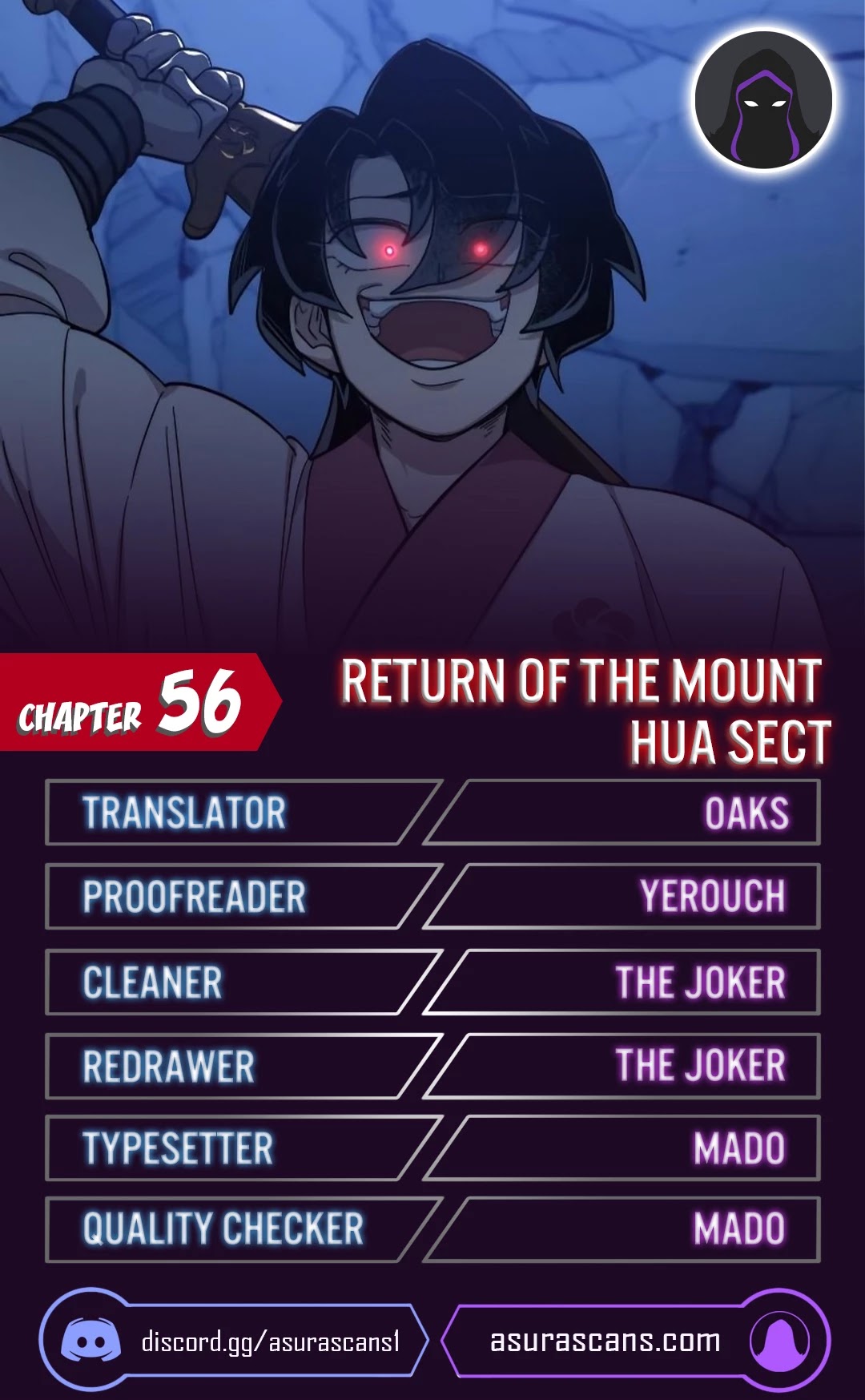Return of the Mount Hua Sect chapter 56 - page 1