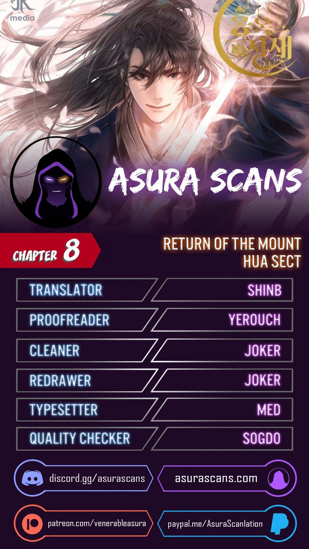 Return of the Mount Hua Sect chapter 8 - page 1