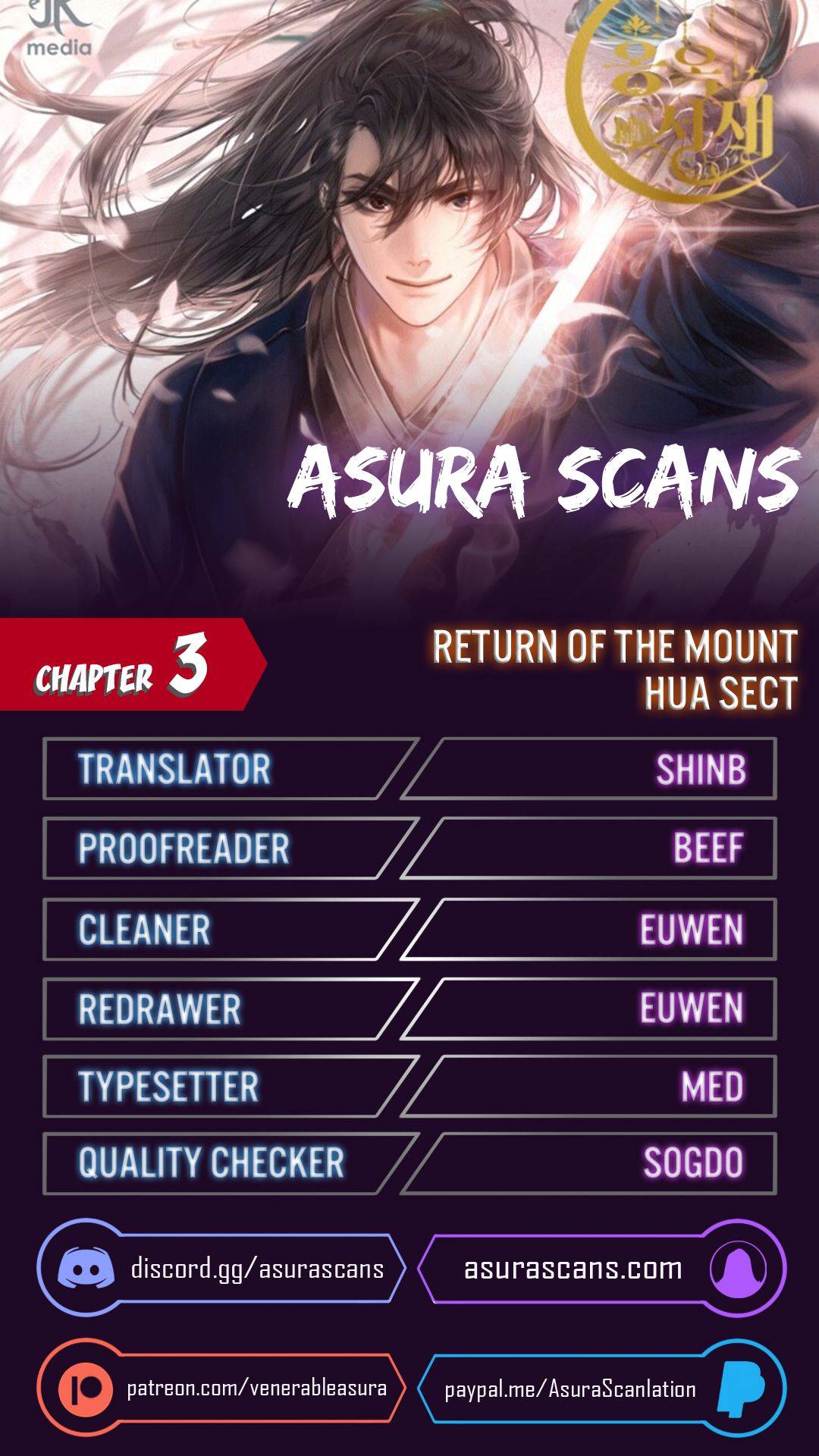 Return of the Mount Hua Sect chapter 3 - page 1