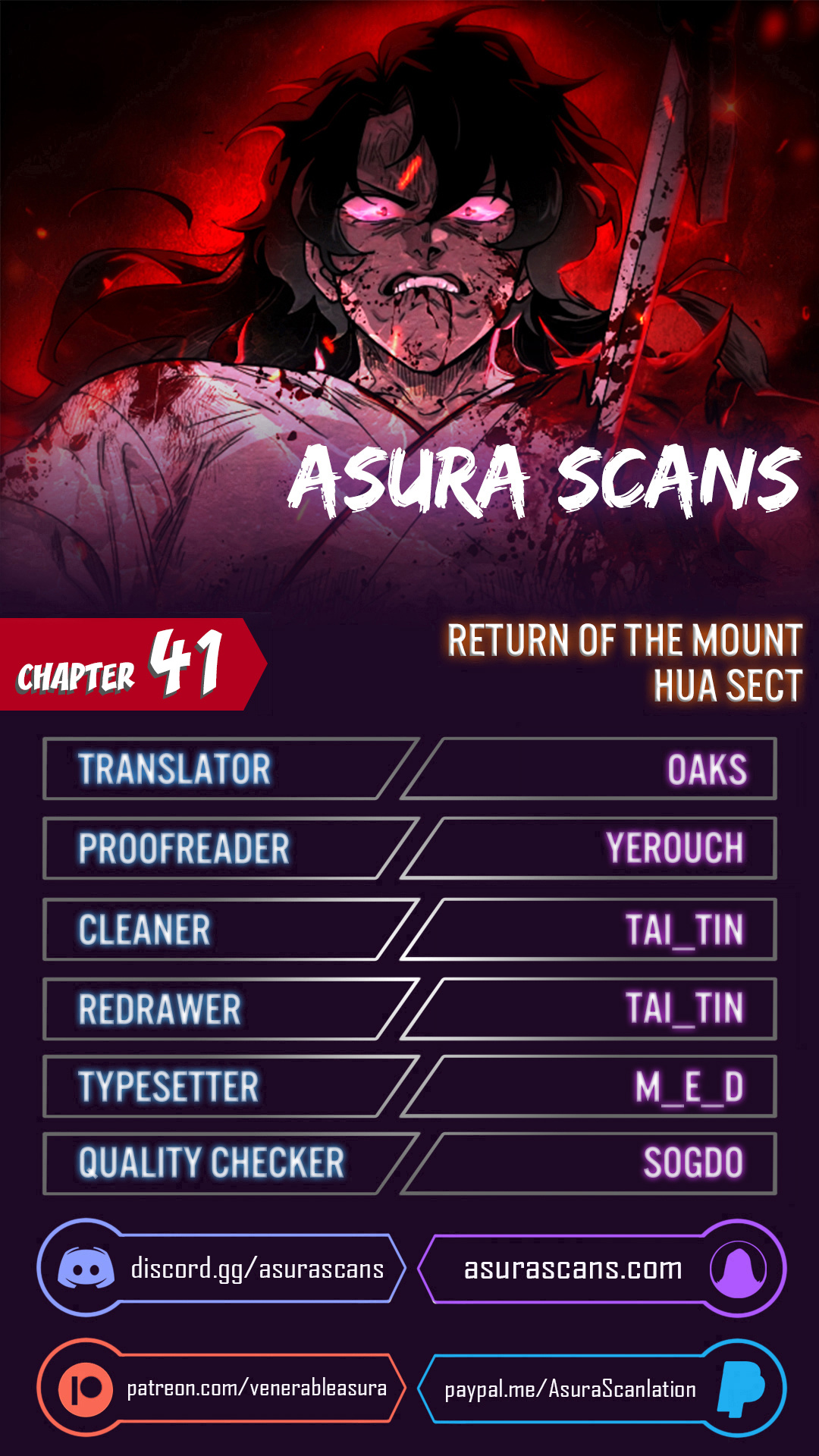 Return of the Mount Hua Sect chapter 41 - page 1