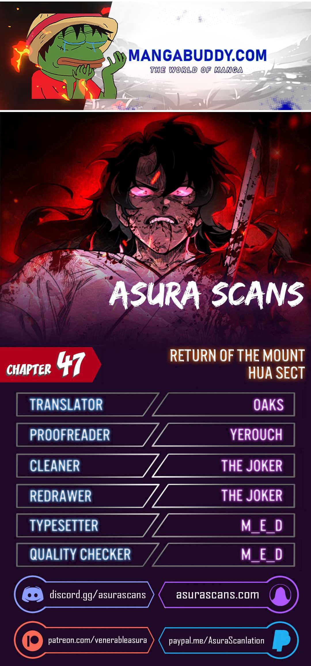 Return of the Mount Hua Sect chapter 47 - page 1