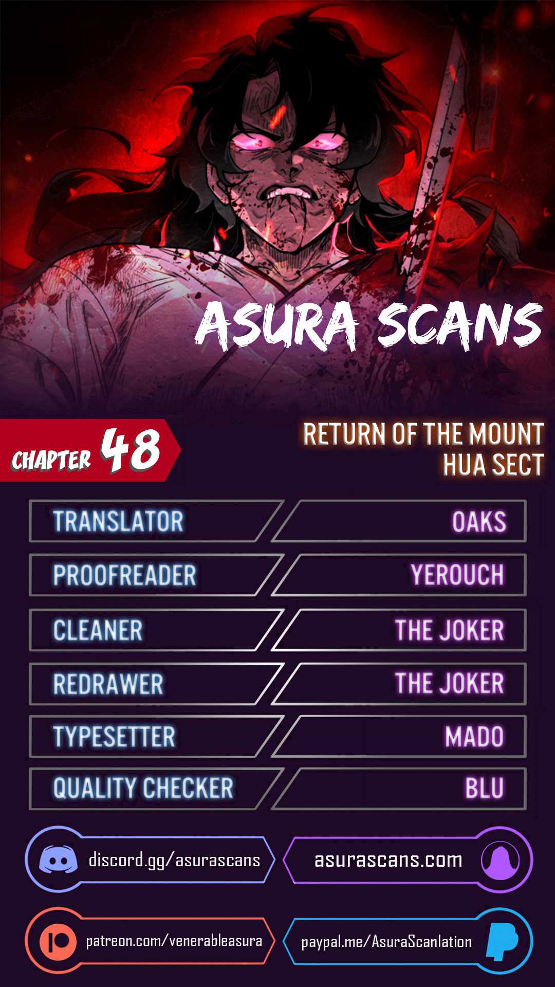 Return of the Mount Hua Sect chapter 48 - page 1
