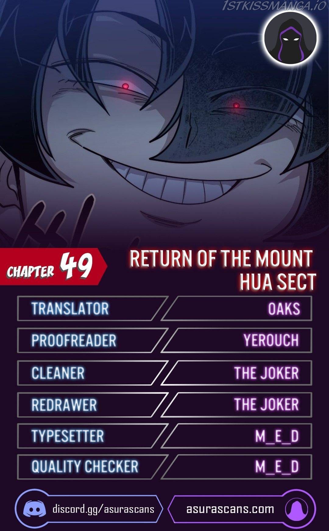 Return of the Mount Hua Sect chapter 49 - page 1