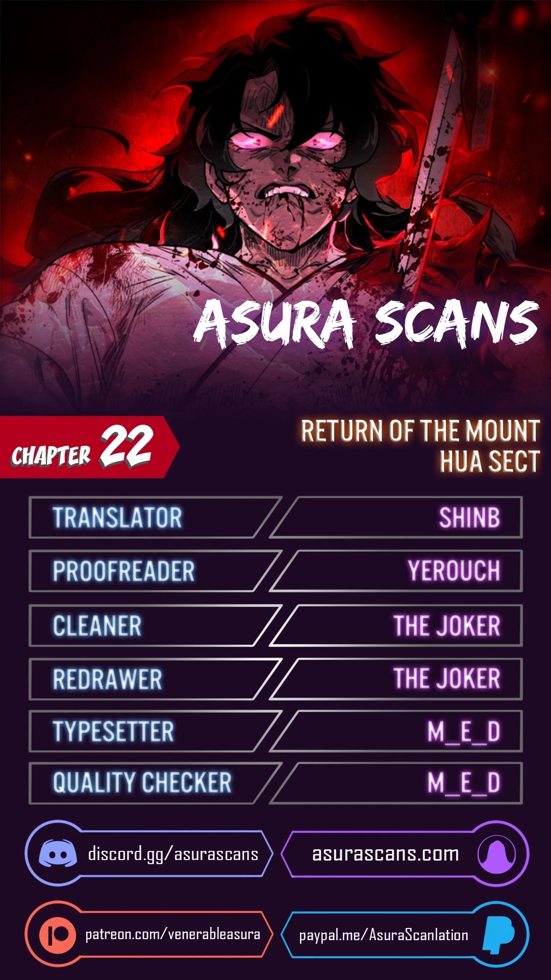 Return of the Mount Hua Sect chapter 22 - page 1