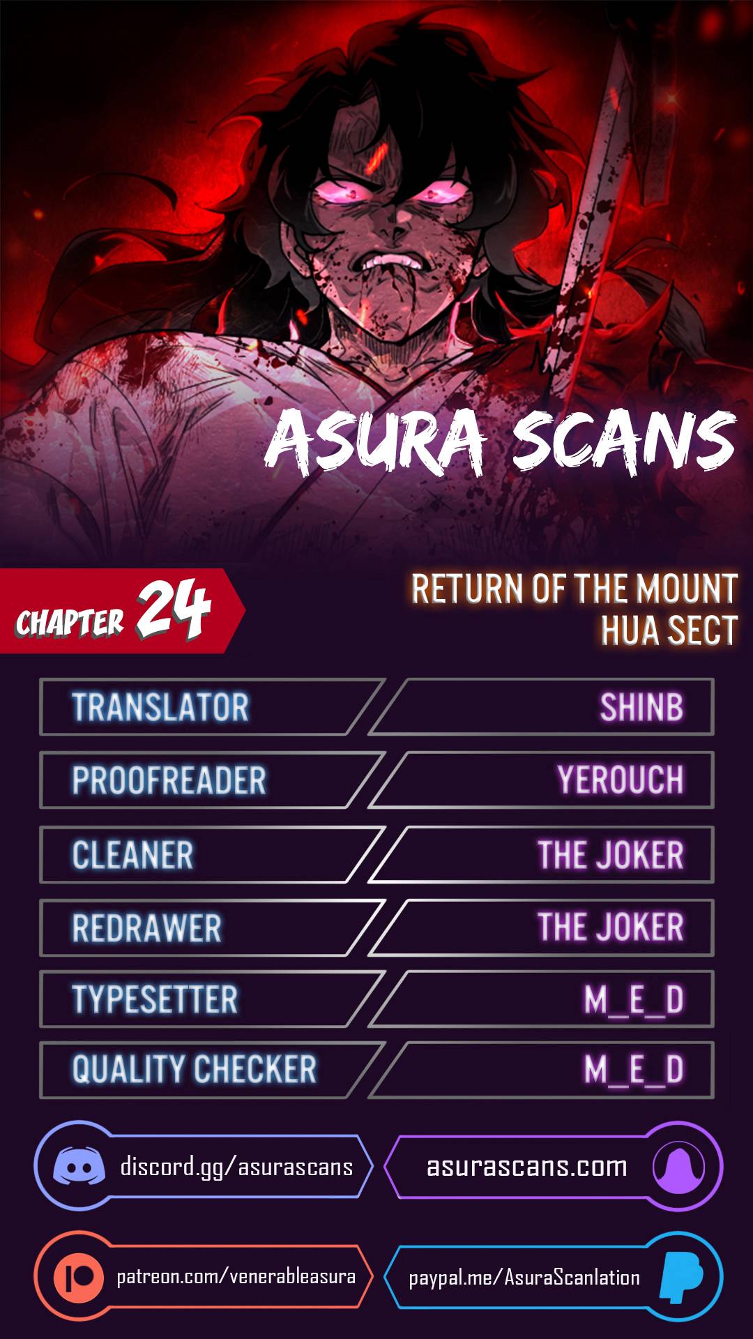 Return of the Mount Hua Sect chapter 24 - page 1