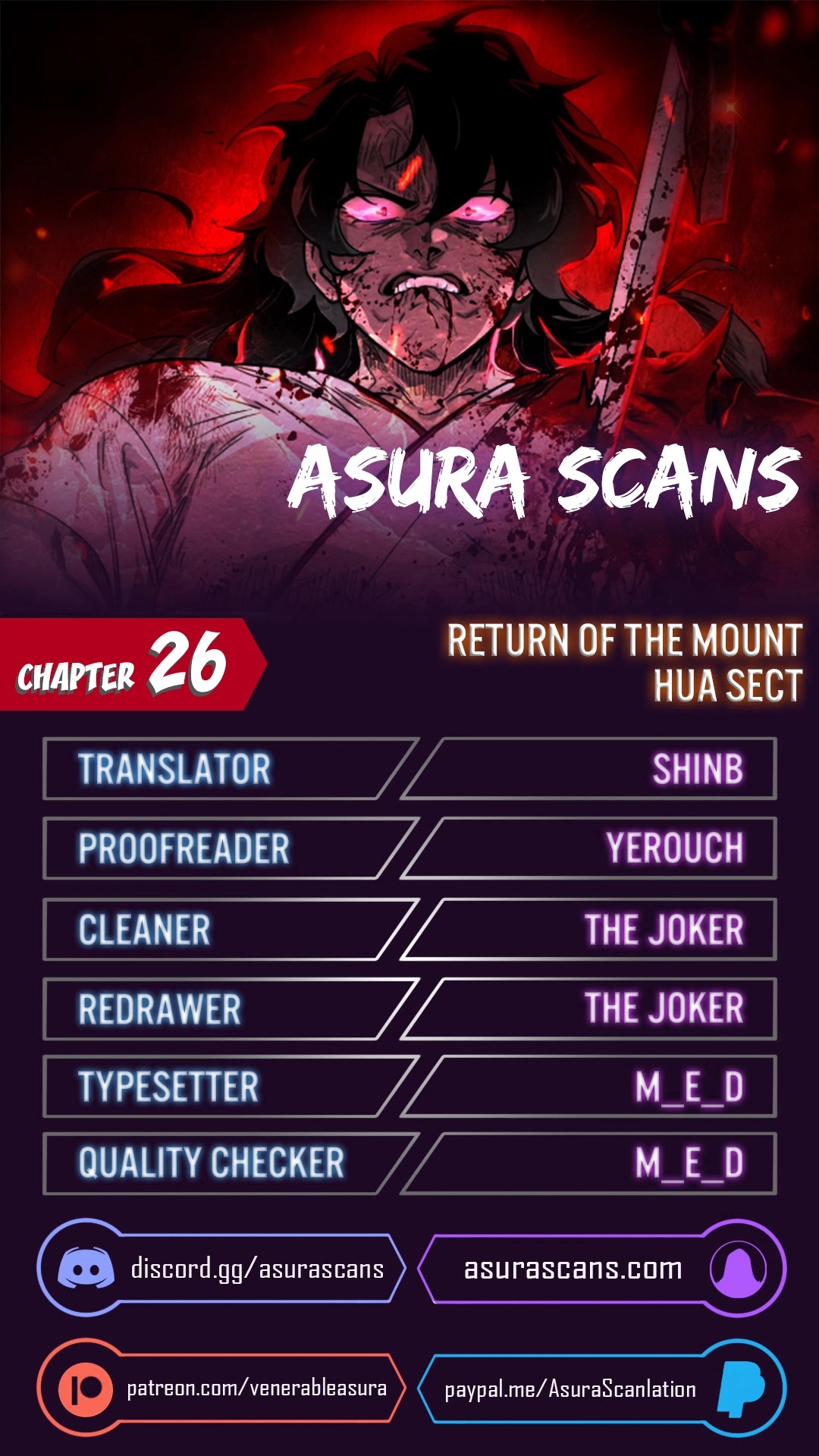 Return of the Mount Hua Sect chapter 26 - page 1