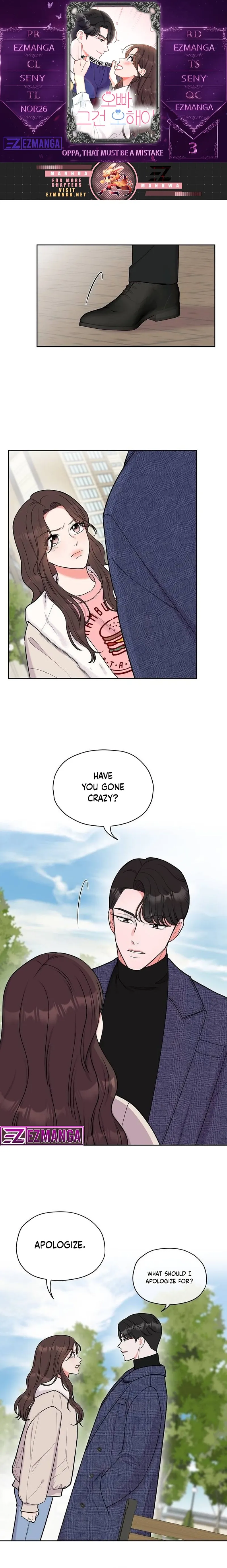 Oppa, That Must Be A Mistake! Chapter 3 - page 1